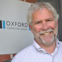 Hugh Simpson-Wells of Oxford Computer Group