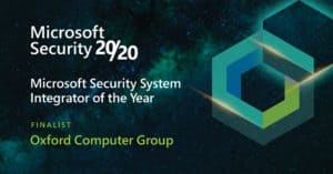 Oxford Computer Group Security System Integrator award MIcrosoft